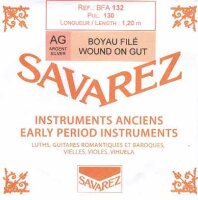 Savarez gut silverplated wound BFA