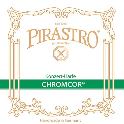 Pirastro Chromcor for concert harp - D7 steel/silverwound medium