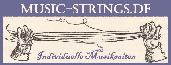 Bunddarm Music-Strings Rot 0,65 mm