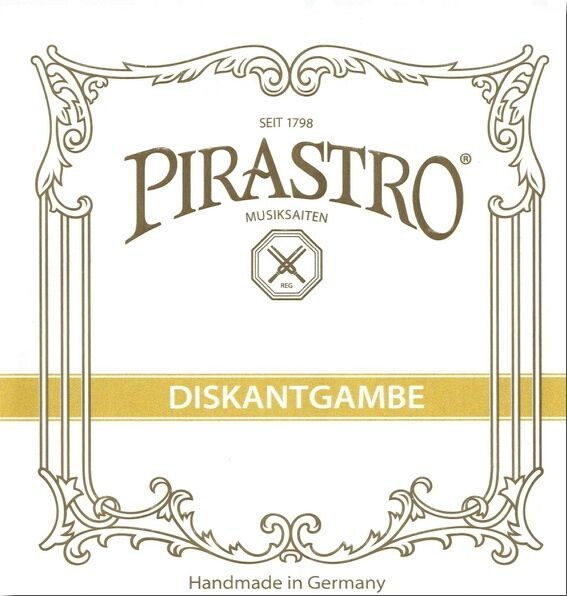 Pirastro Diskantgambe versilbert D6 23