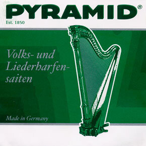 Pyramid Volks- und Liederharfe Bass Umsponnen H/B