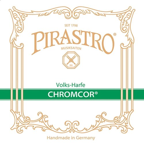 Pirastro Chromcor für Volksharfe - Stahl-versilbert/Kupfer mittel