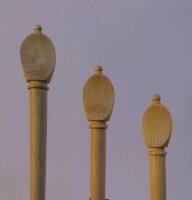 Pegs for baroque-lute hornbeam small