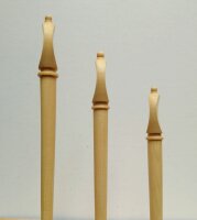 Pegs for baroque-lute hornbeam small