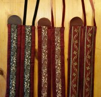 Lute strap 5cm bordeaux