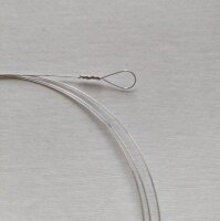 Steel wire with loop end 0,24mm