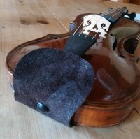 Lederpad Violine